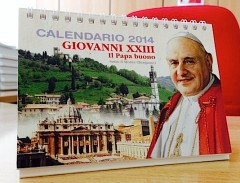 Calendario da tavolo 2014 Papa